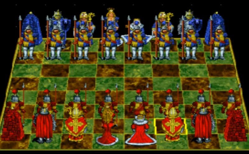 Battle Chess - геймплей игры Panasonic 3do